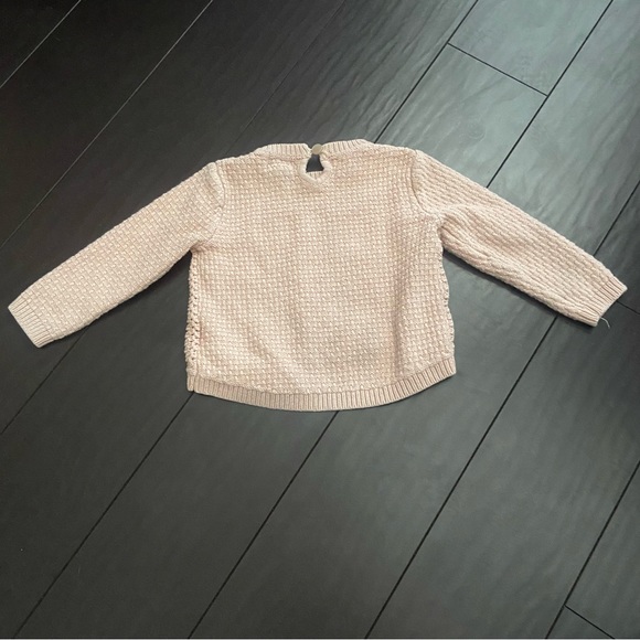 Emma’s Garden light pink lace high low sweater size 18M EUC - Picture 2 of 3